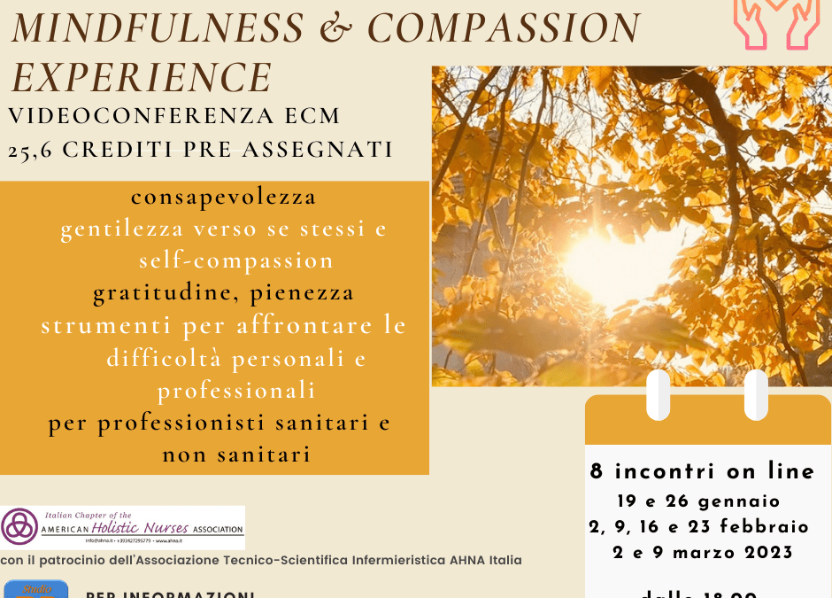 Protocollo Mindfulness and Compassion Experience